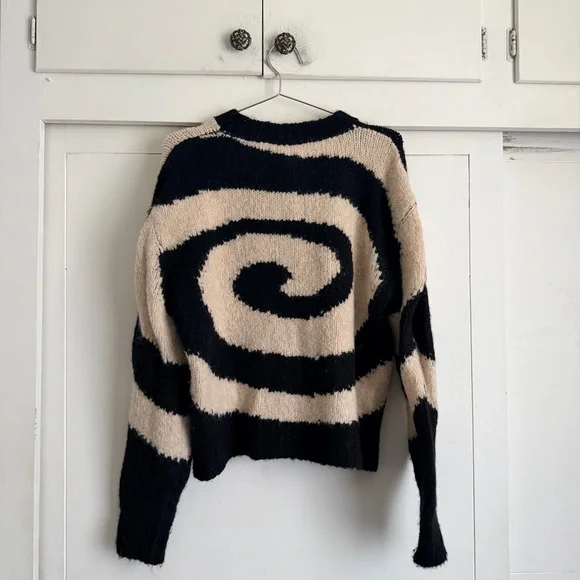Paloma Wool Twister Sweater - Black/White - Picture 2 of 8
